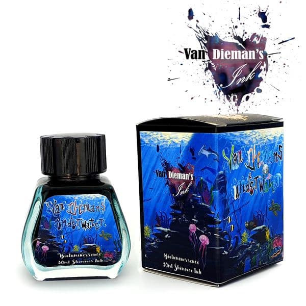 Van Dieman Inks - Series #7 Underwater Series  - Bioluminescence High Saturation Shimmer