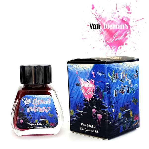 Van Dieman Inks - Series #7 Underwater Series  - Moon Jellyfish Shimmer