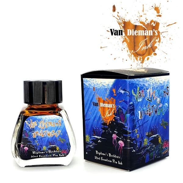 Van Dieman Inks - Series #7 Underwater Series  - Neptunes Necklace
