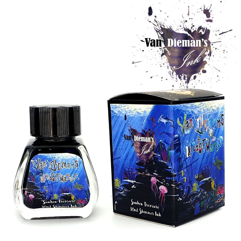 Van Dieman Inks - Series #7 Underwater Series  - Sunken Treasure Shimmer