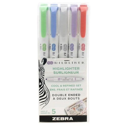 Zebra Pens - Mildliners Set - Cool & Refined Set