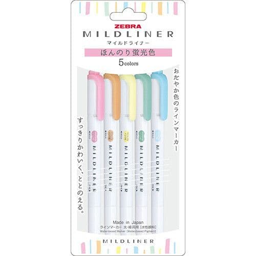 Zebra Pens - Mildliners Set - Fluro JP