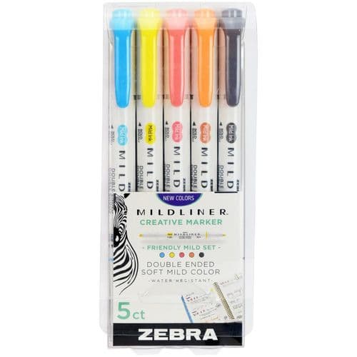 Zebra Pens - Mildliners Set - Friendly Mild