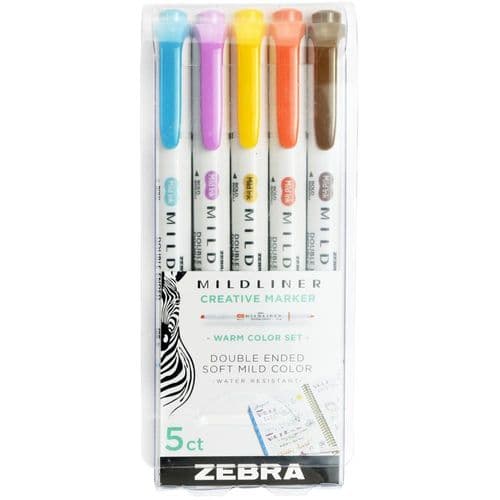 Zebra Pens - Mildliners Set - Warm