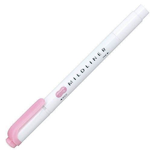 Zebra Pens - Mildliners Single - Mild Pink
