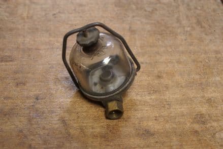 1955-62 Fuel Filter (No Element),Glass,GM 854392,Used