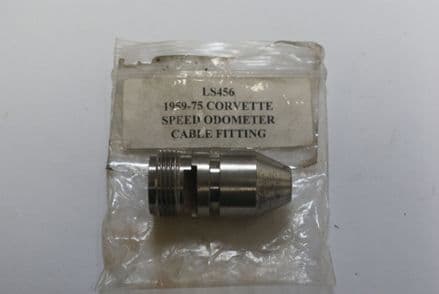 1956-81 C1 C2 C3 Corvette,Speedometer Rear Cable Fitting,LS456,New