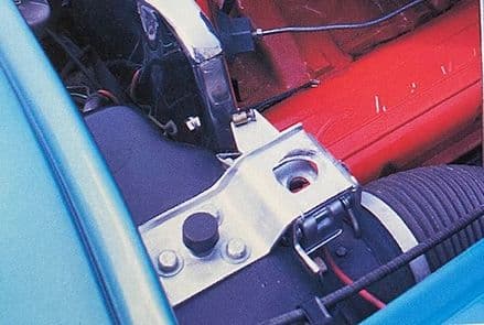 1958-1959e  C1 Corvette, partial  GM 3753471 Female hood Latch  Lock GM