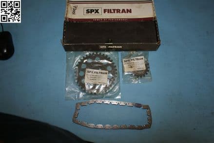 1962-1998 Timing Chain Kit Small Block Chevrolet 350 SPX Filtran 54000, Box H, New