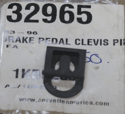 1963-96 Brake Pedal Clevis Pin Retainer,32965,New