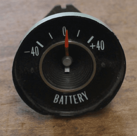 1964 C2 Original Ammeter Gauge,GM 1502876,Used