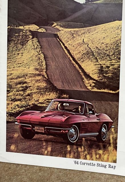 1964 Corvette  Sales Brochure 1964 b64