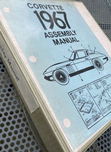 1967  Assembly Instruction Manual  AIM 3-ring binder