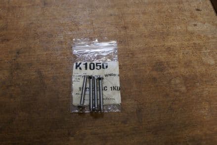 1968-82 Sunvisor Pin-Windshield Frame Screws,K1050,New