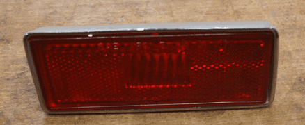 1970-74 Side Marker,LH Rear,Red,GM 362927,New (No Box)