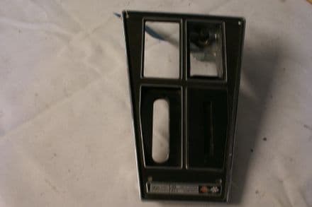 1972 Corvette 350 Auto shifter plate for a/c with cigar lighter  used