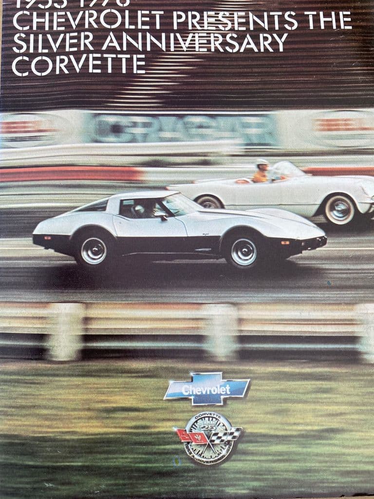 1978 Corvette Original Sales Brochure 1978  SALE was £12