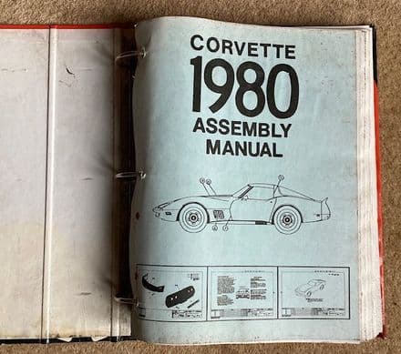 1980 Assembly Instruction Manual in binder