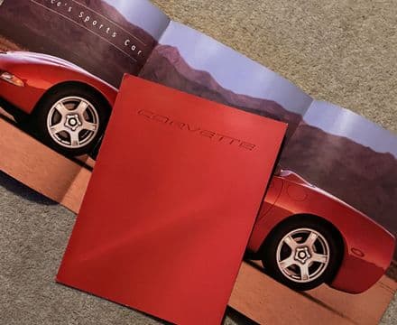 1998 Corvette C5  Original Sales Brochure  B98