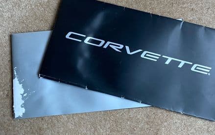 2000  C5 40 -page  USA Corvette Brochure B00b damaged cover, but OEM envelope included