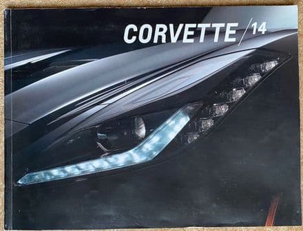 2014 C7 40-page  Corvette  full colour brochure B14