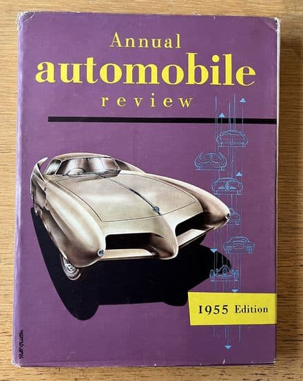 Annual Automobile Review 02  # TWO 1954 - 1955 with rare dust cover