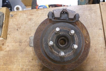 Brake Assembly,Rear Right,GM 10237239,Used