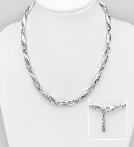 925 Sterling Silver Exclusive Necklace Hand Finished Necklace