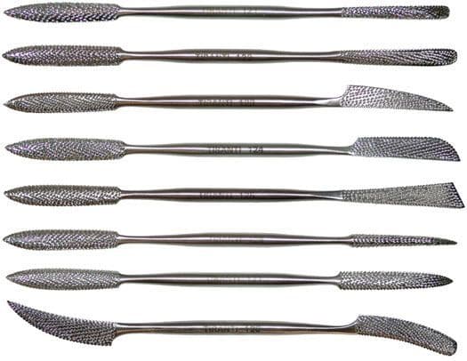 Buy Stainless Steel Rifflers - 8 Pack (box) | PS Composites