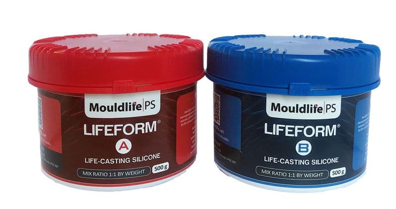 LIFE FORM LIFECASTING Silicone | Self-Releasing Poly Addition Cure Silicone | PS Composites