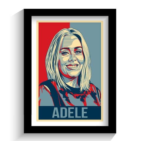 Adele Hope Style Art Print