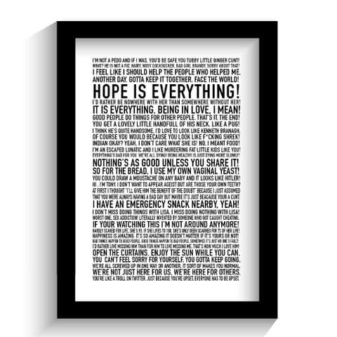 After Life Quotes Print | Ricky Gervais Quotes Print