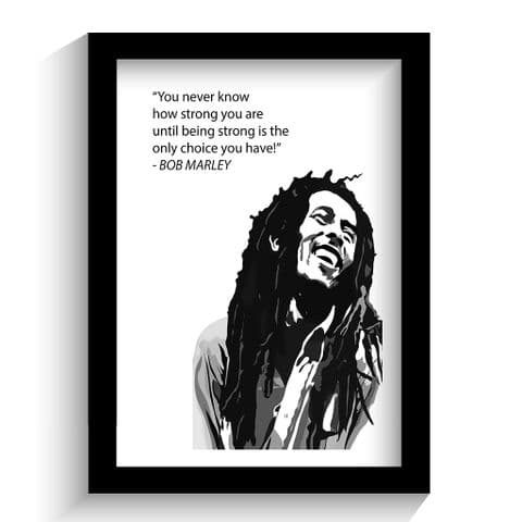 Bob Marley Quote | Wall Art | Inspirational Quote