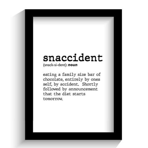 Definition Print | Definition of Snaccident