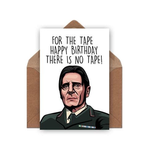Derry Girls Birthday Card | Liam Neeson For The Tape!