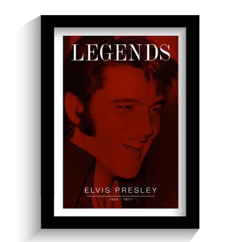 Elvis Presley Music Legend Print