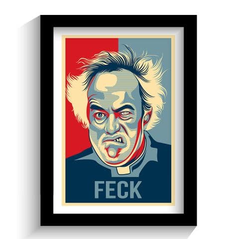 Father Ted Hope Style Art Print | Father Jack | Feck