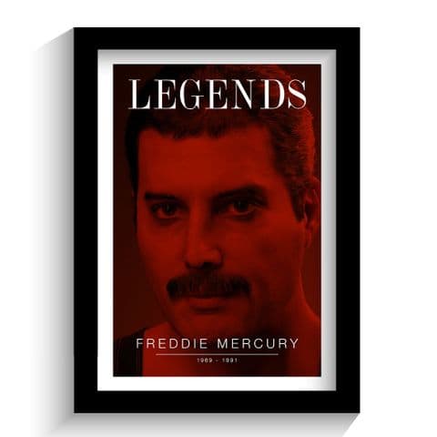 Freddie Mercury Music Legend Print