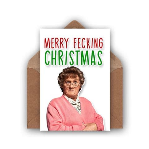 Funny Christmas Card | Mrs Brown