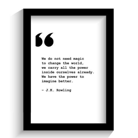 J K Rowling Quote | Inspirational Quote | Motivational Quote | Mindfulness Quote
