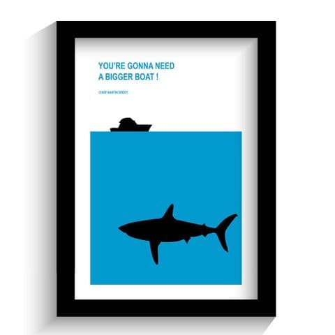 Jaws Quote | Movie Print