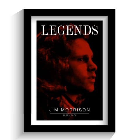 Jim Morrison Music Legend Print
