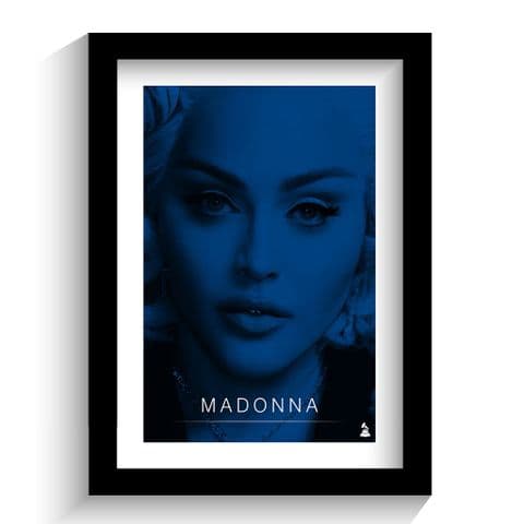 Madonna Music Icon Print