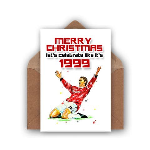 Manchester United Christmas Card