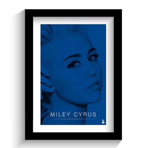 Miley Cyrus Music Icon Print
