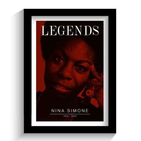 Nina Simone Music Legend Print