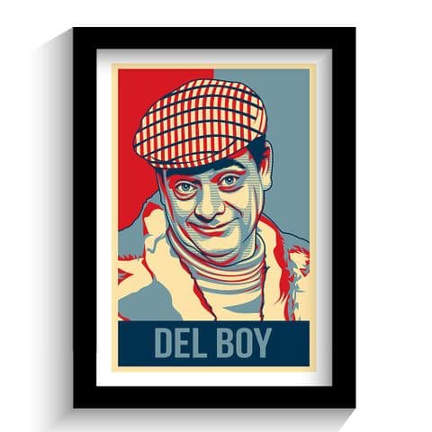 Only Fools and Horses Hope Style Art Print | Del Boy