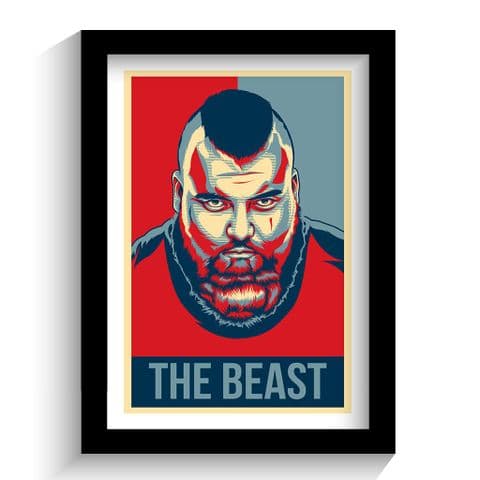 The Beast Hope Style Art Print