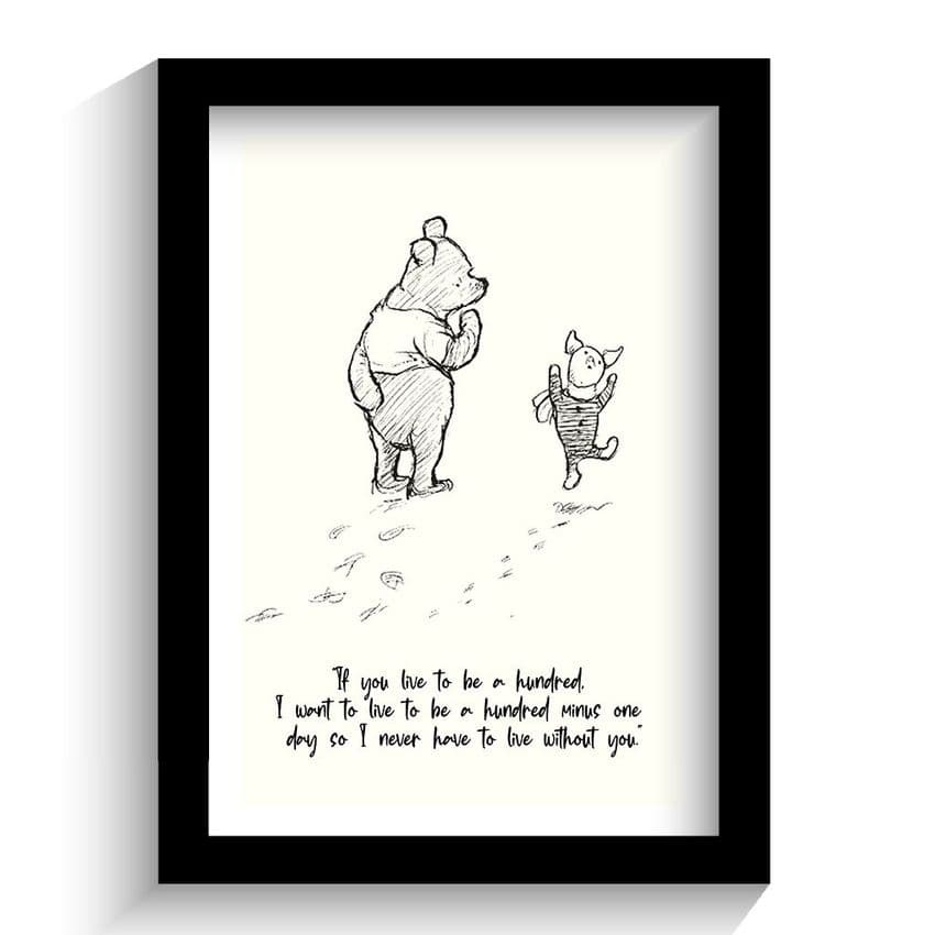 Winnie the Pooh Quote Print!