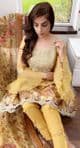 Arzoo Premium Collection Mustard Frock Suit